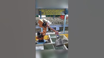 Industrial robot #machine #automobile #industrial #electroplating #robot