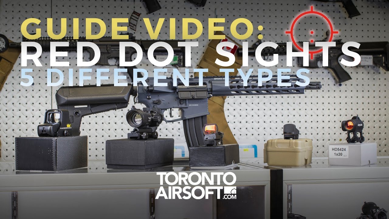 Airsoft 101 Guide, Red Dot Sights - TorontoAirsoft.com 