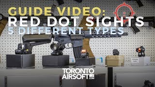 Airsoft 101 Guide, Red Dot Sights - TorontoAirsoft.com