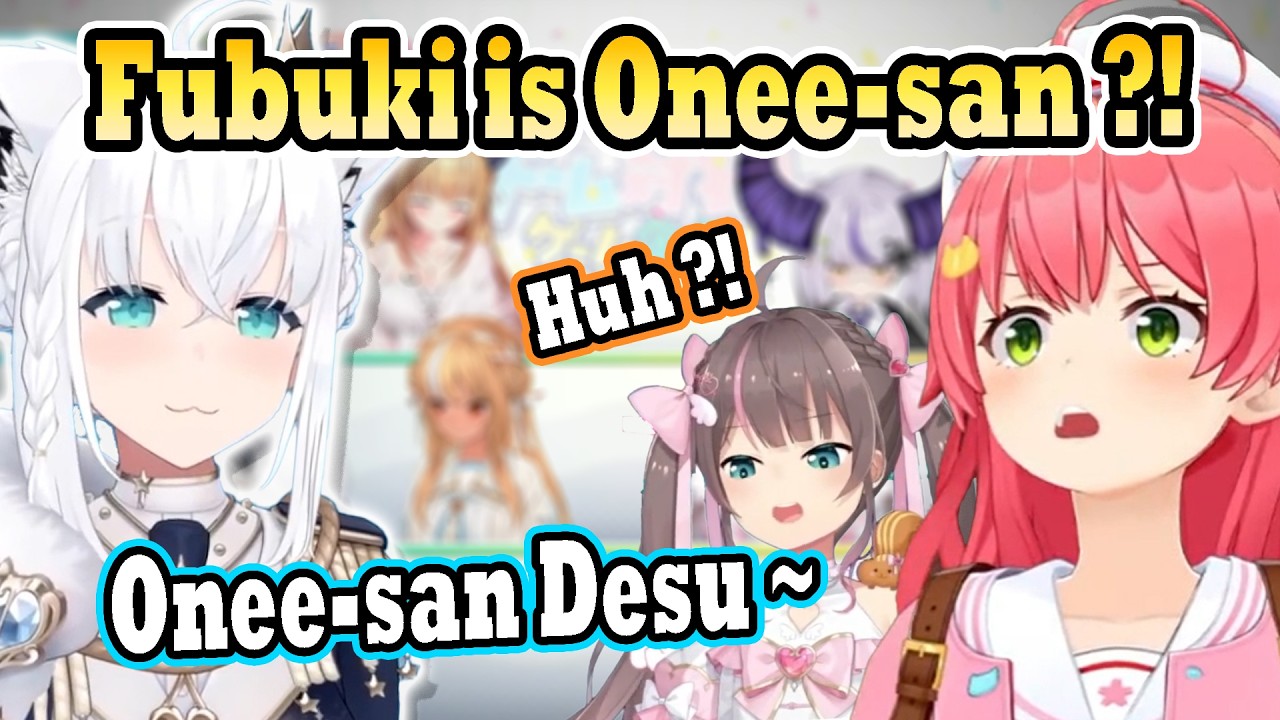 Miko & Matsuri Can’t Accept That Fubuki Is on the ‘Onee-san Team’ in HoloDreams Team Battle!