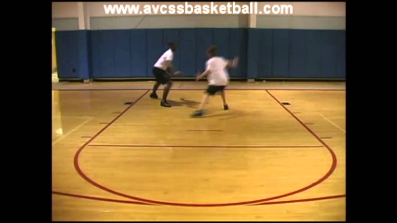 Zig Zag Defensive Drill 2 Players for Youth Basketball YouTube