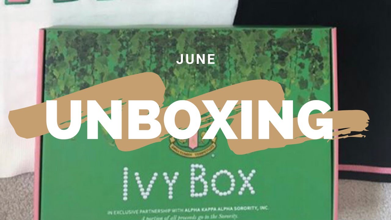 Unboxing June Ivy Box YouTube
