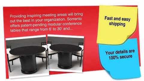 Sorrento Series: 48" Round Conference Table - ofconcepts.com