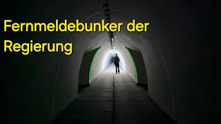 Geheimer Fernmeldebunker der Regierung tief im Berg