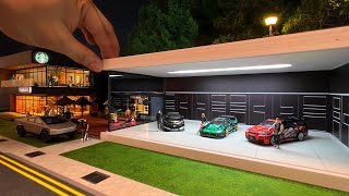Modern Car Showroom 1/64 Diorama | Hotwheels Diorama