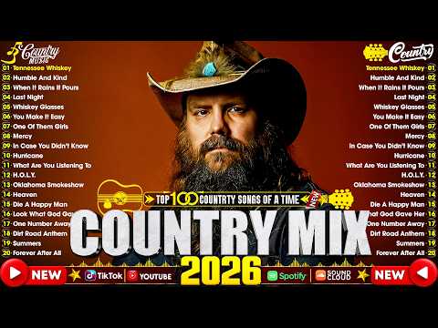Country Music Playlist 2026 - Chris Stapleton, Luke Combs, Morgan Wallen, Kane Brown, Luke Bryan