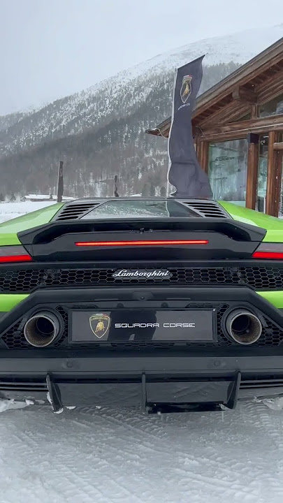 Is THIS the best car sound on earth?! Lamborghini Huracan EVO #shorts | jessicarmaniac | Soundcheck