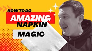 Learn the Napkin & Salt Shaker Magic Trick