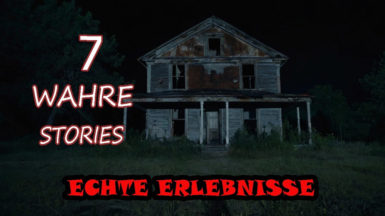 Sieben wahre, beklemmende und spannende Horrorgeschichten