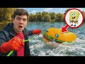 ¡Carro de Bob Esponja hallado en el pantano! 🚗