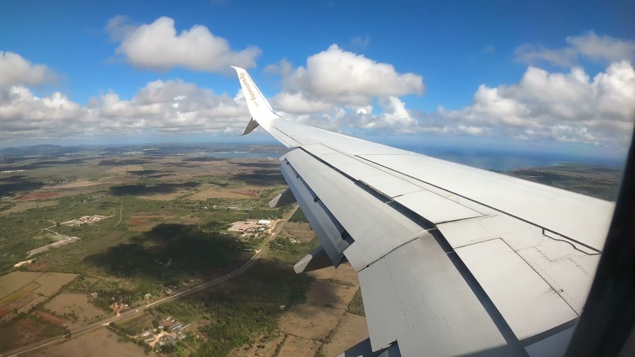 Landing at Varadero airport ☀️☀️🌴🇨🇺