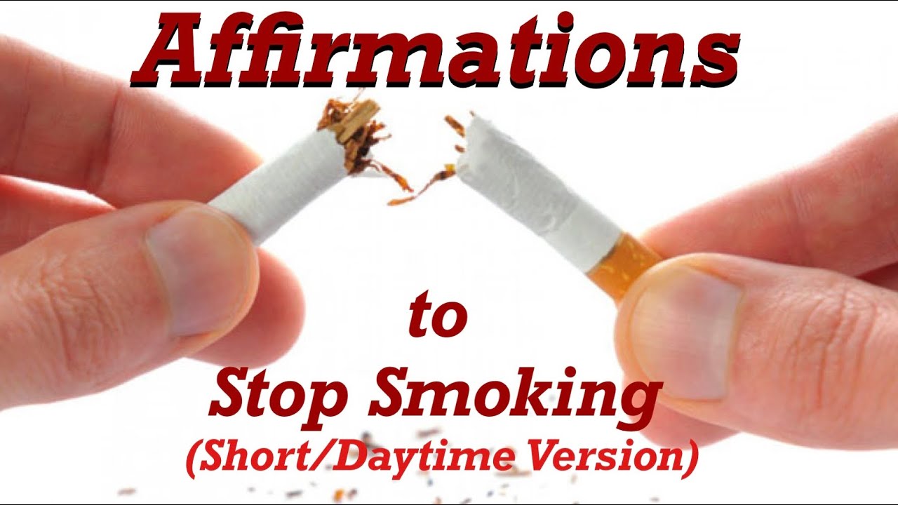Stop Smoking Affirmations (short version) ASMR