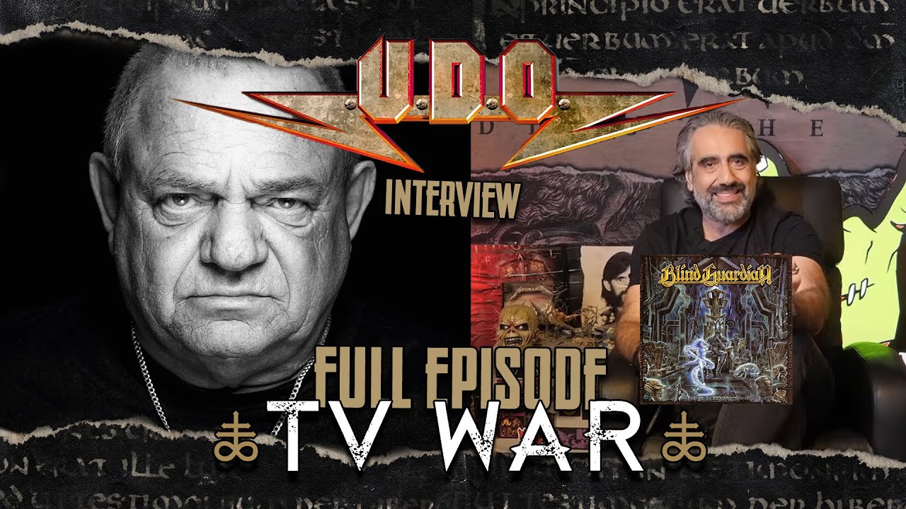 UDO INTERVIEW - Tι του είπε ο DIO; Blind Guardian - Nightfall in M.E. § TVWAR Full Ep. 27_04_2025