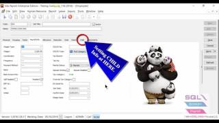SQL Payroll - Employee Tax Category Auto Setting