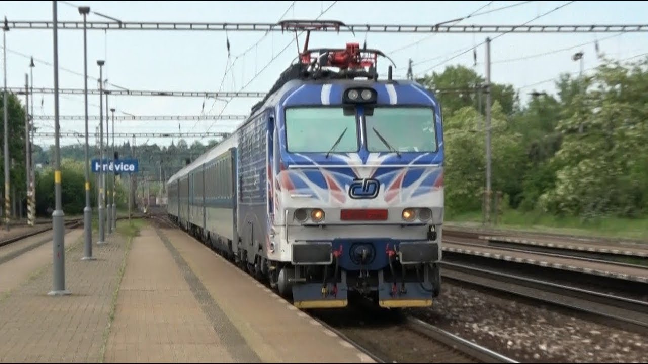 Vlaky Hněvice 25.5.2019