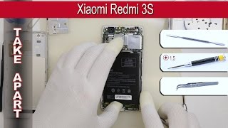 Как разобрать 📱 Xiaomi Redmi 3S 2016030 Разборка и ремонт