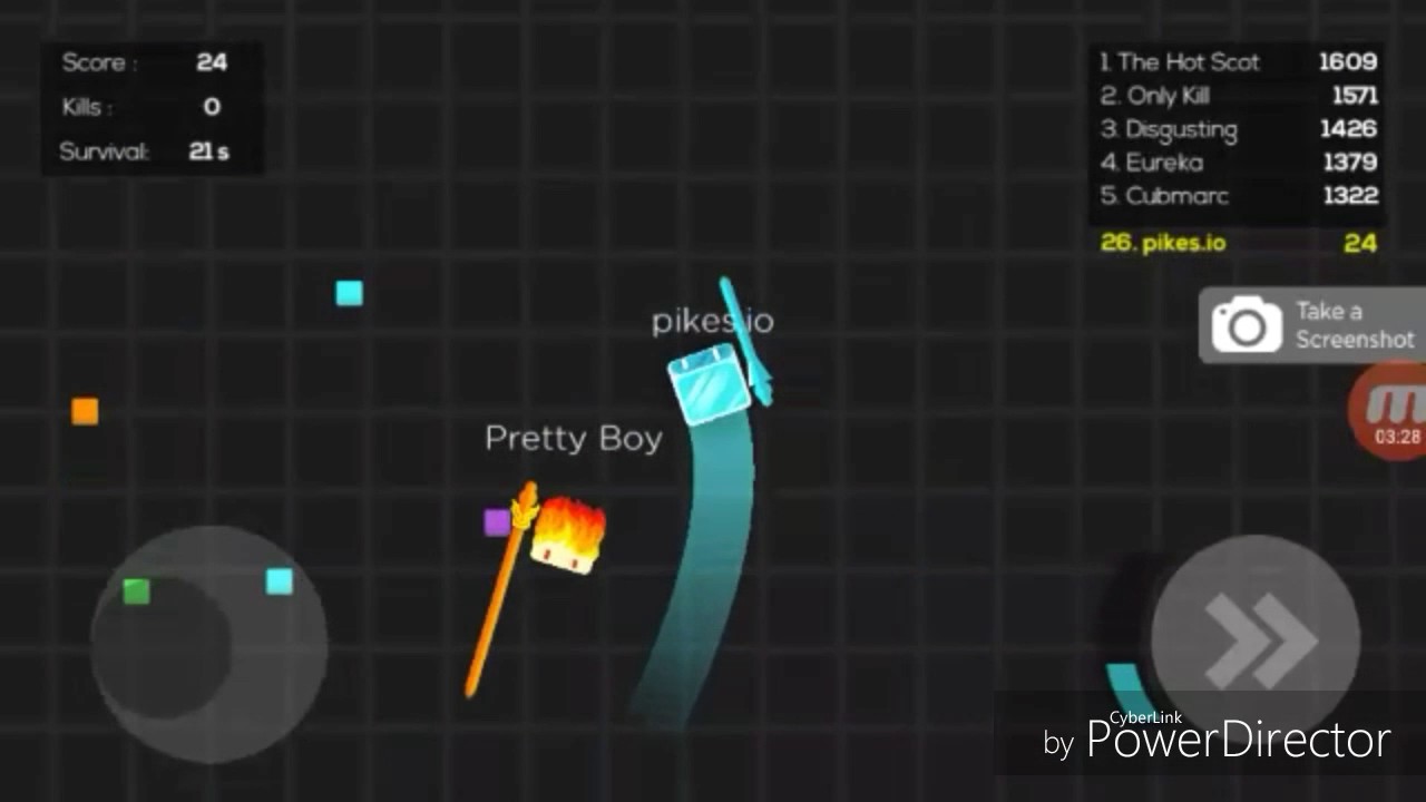 Играю в pikes.io