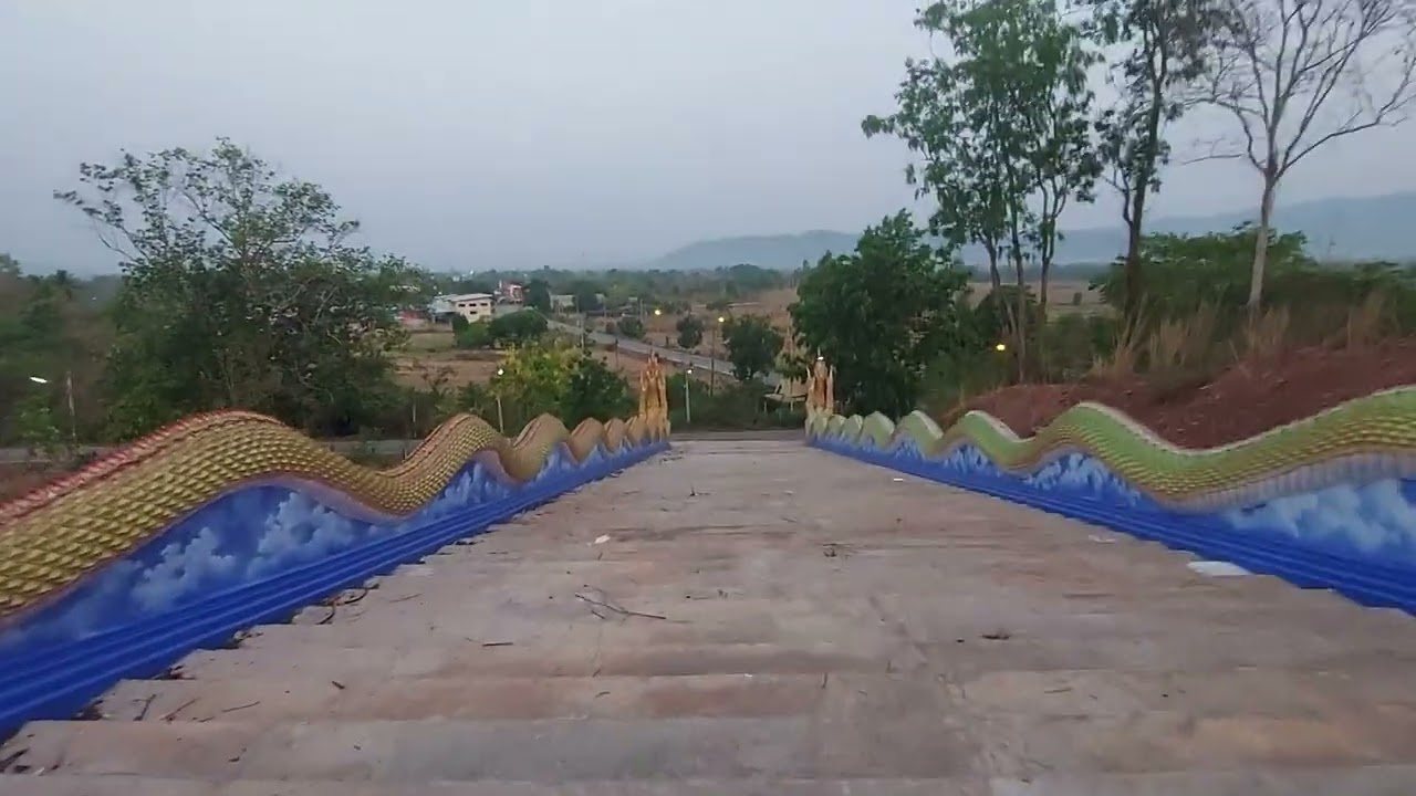 บันใดพญานาคดอยภูเงิน เดือน พฤษภาคม ๒๕๖๖(สร้างยังไม่เสร็จ)