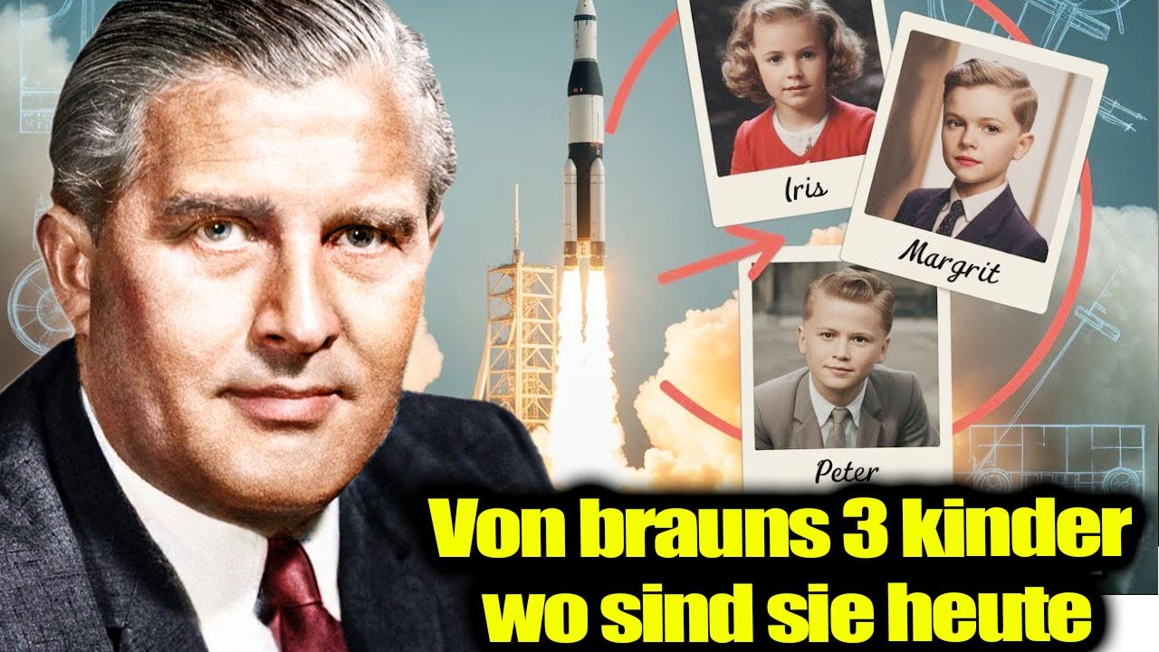 Wernher von Brauns Kinder: Was wurde aus Iris, Margrit und Peter?