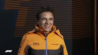 F1 BELGIAN GP - Lando Norris post race interview at spa