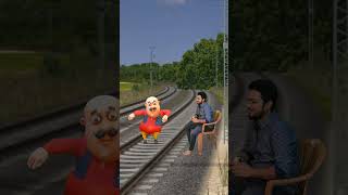Motu Patlu dancing on track | Kinemaster editing | Ayan mechanic screenshot 2