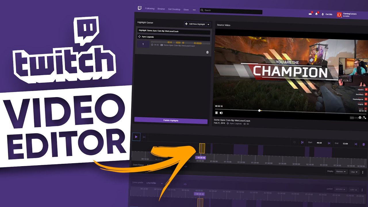 How to clip videos on twitch