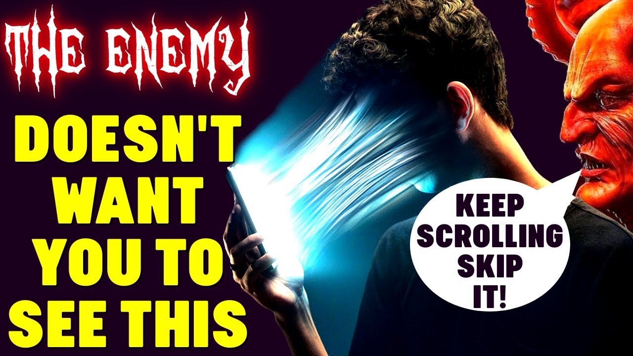 God Says The Enemy Doesn't Want You To See This YouTube