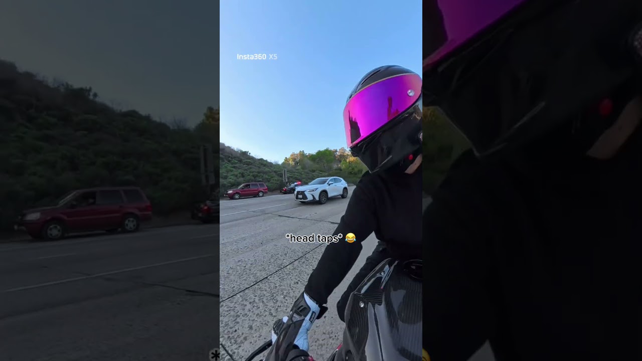 we love a cop with humor 🤭 who knows what the head tap means