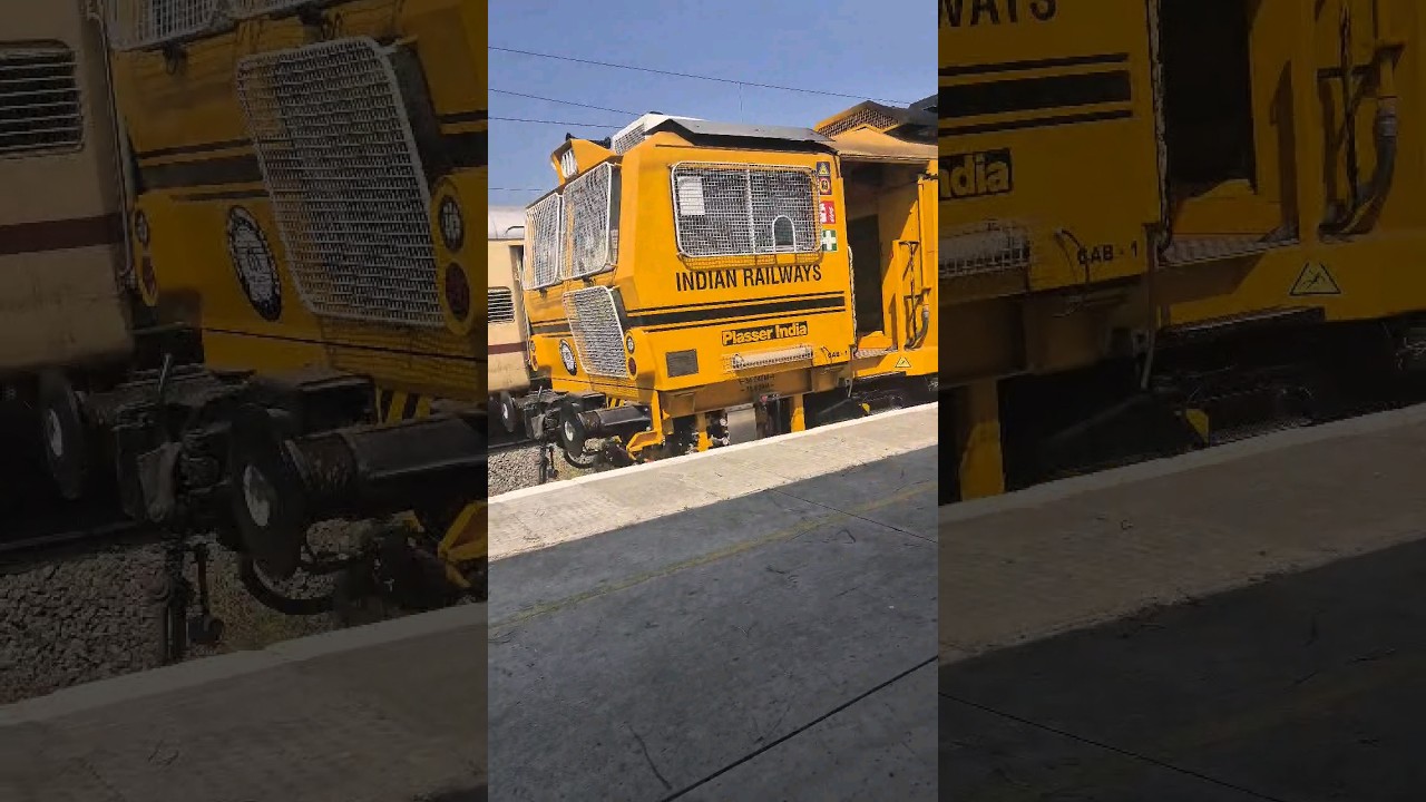Dynamic tamping Express for Railway Track Installation