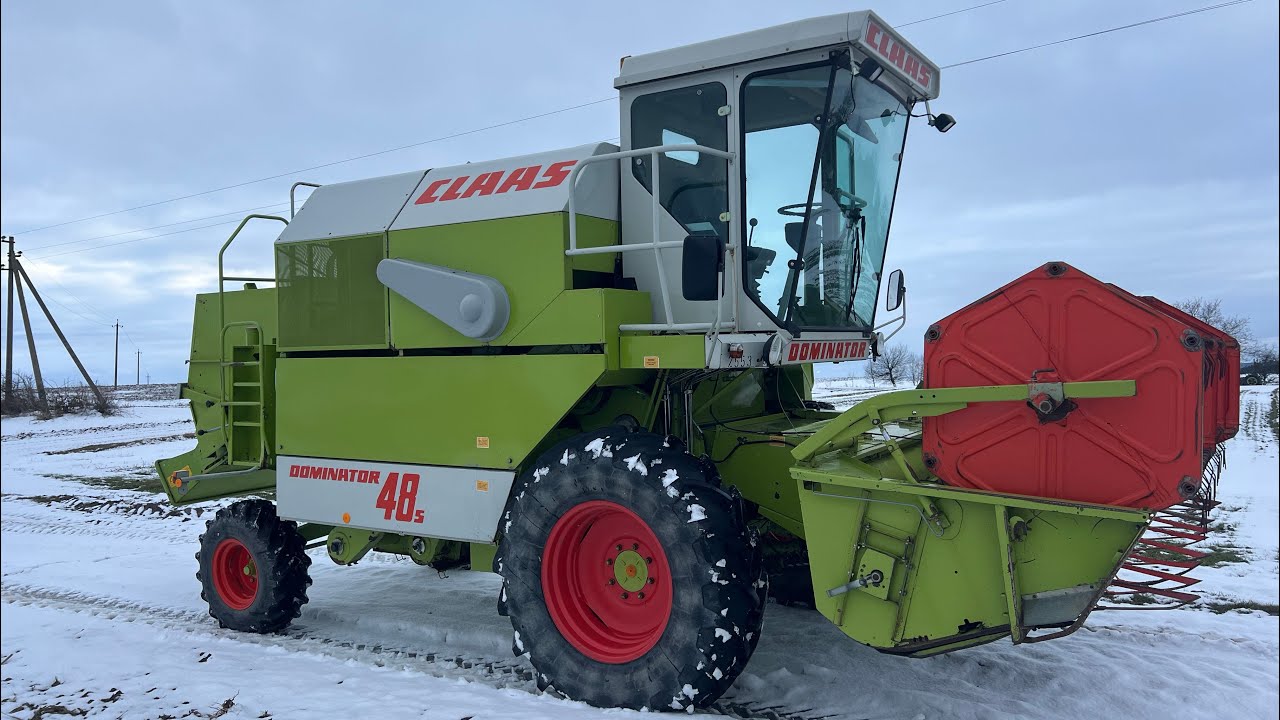 СУПЕР стан!! Claas Dominator 48s гідравлічна вигрузна 3м жатка