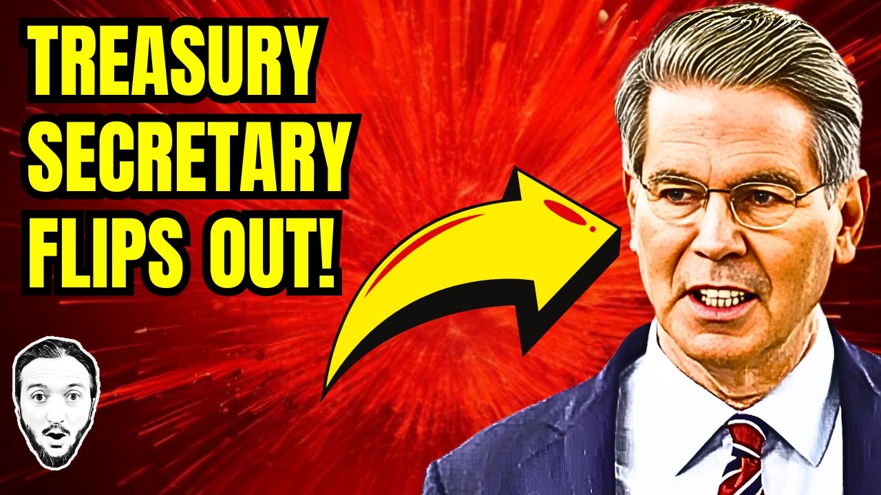 Treasury Secretary Spits In Food & Flees Dinner!