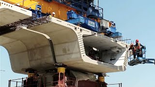 Incredible Modern Bridge Construction Machines Technology  Ingenious Extreme Construction Workers