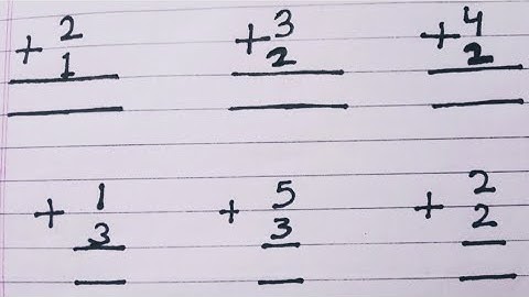 Addition 1digit jod/जोड कैसे करें 1अंक वाला