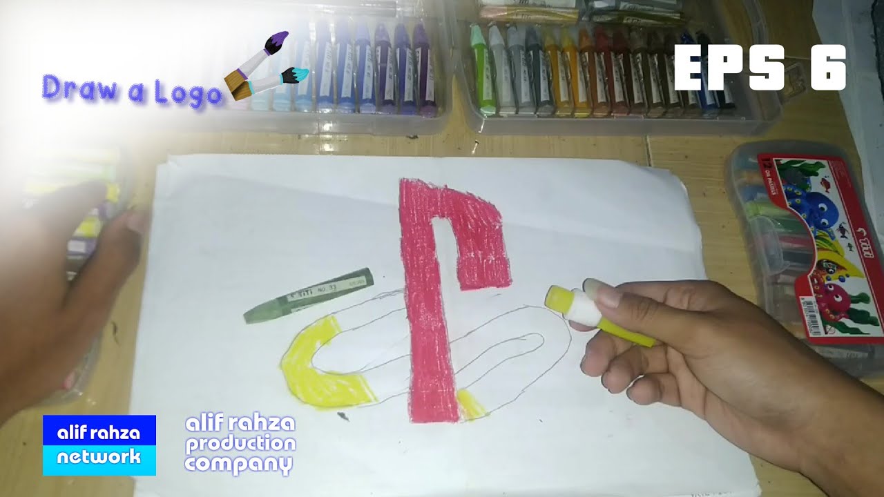 Draw the PlayStation and PlayStation 2 logo | Draw a Logo eps 6 - YouTube