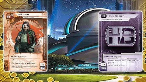 Android Netrunner: Whizzard vs. HB