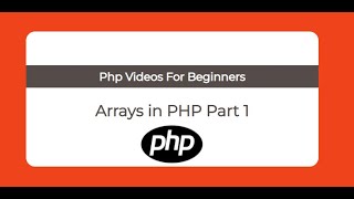 Array in PHP #Part 1#Tutorial 14