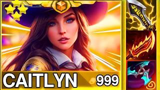 4 STAR CAITLYN IS ACTUALLY BROKEN ⭐⭐⭐⭐ TFT SET 18