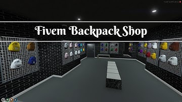 Fivem Backpack Shop  for Fivem Server | GTA 5
