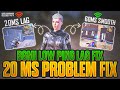 ☠️BEST DNS GET 20 MS LOW PING | High Ping Problem Fix | Network Issue Fix 2024 | 20 MS Lag Issue