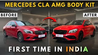 Mercedes CLA 200 AMG Body Kit Installation | First Time in India