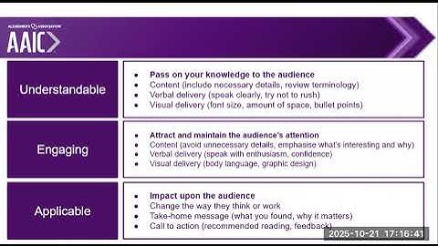 ISTAART Guide to AAIC: Posters