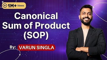 Lec-7: Canonical Sum of Product (SOP) with example