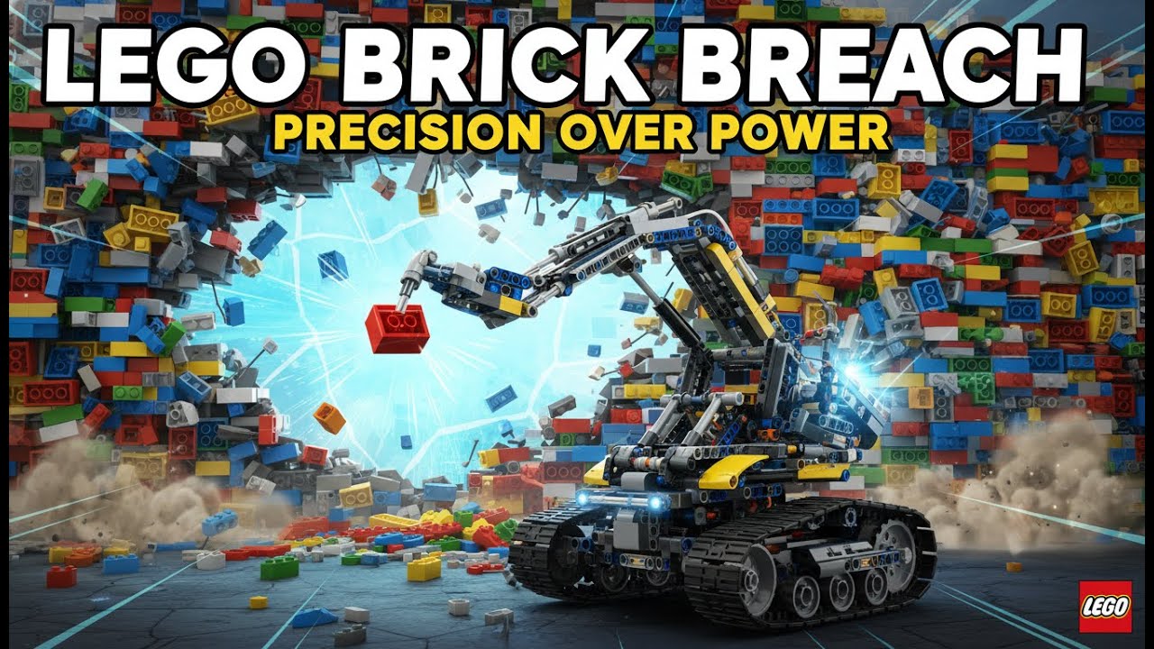 LEGO Brick Breach: Precision Over Power 