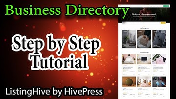 Build a beautiful business directory or listing website using ListingHive by HivePress