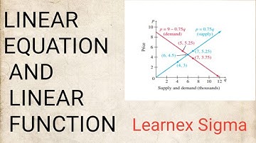 Linear equation and linear function || Saturday Lecture 27 March 2020