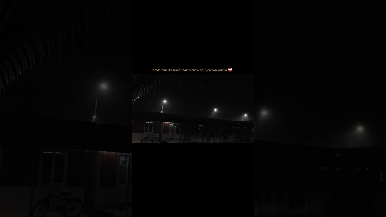 Sometimes Silence Hurts More Than Words 💔🌃 | Deep Feelings Status 