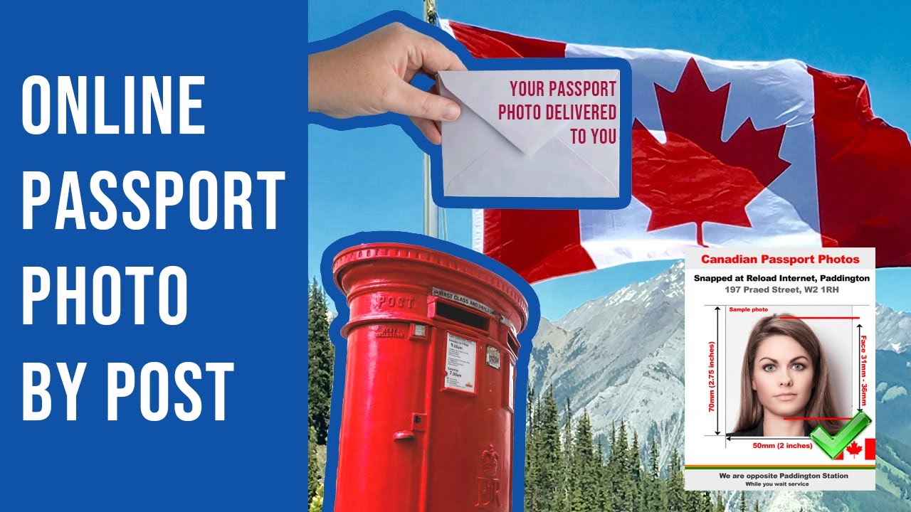 Online Canada Passport Photo by Post. Take a Canadian passport photo at