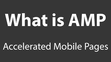 What is #AMP (Accelerated Mobile Pages) ? Explained With Example