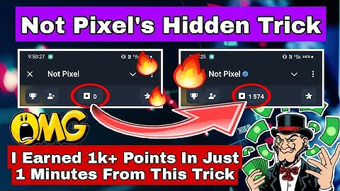 Not Pixel | Not Pixel Me Jyada Points Earn Kaise Kare | Not Pixel Unlimited Points Earn Trick | CM |