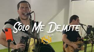 Video thumbnail of "Solo Me Dejaste - Marca Registrada (En Vivo)"